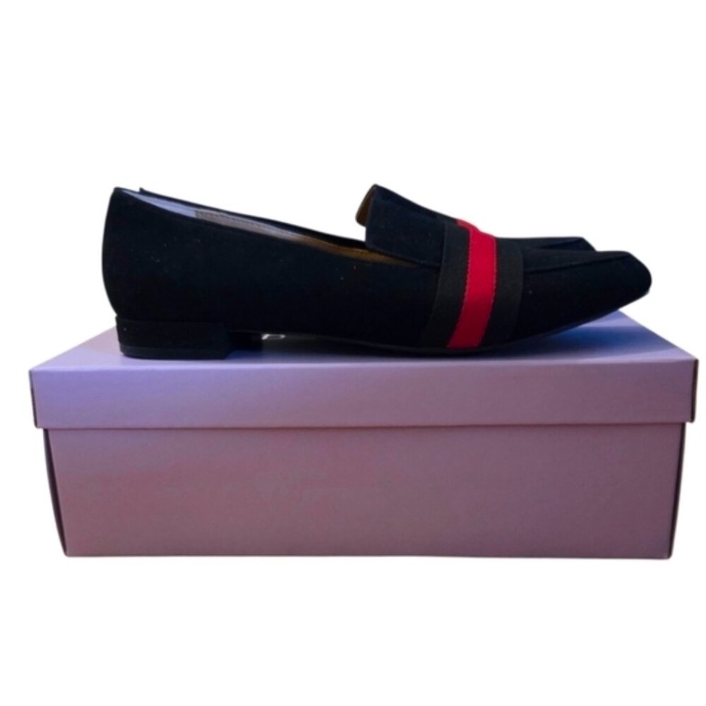 NWT Madden Girl Sabela Slip On Block Heel Tailored Flats/Loafers - Picture 3 of 9